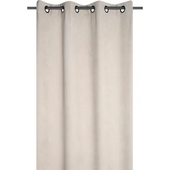 Sprchový závěs STOF Závěs s kroužky DANDY manšestrový, 140 x 260 cm