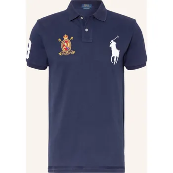 Pánská košile Polo Ralph Lauren Pánská Polokošile Z Piké Custom Slim Fit,...