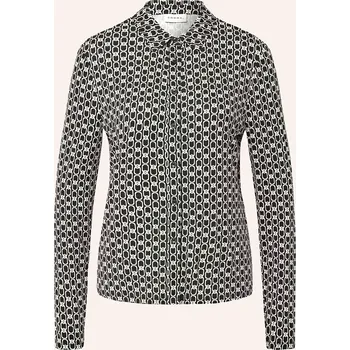 Dámská halenka Comma Dámská Košilová Halenka, černá / bílá, 42