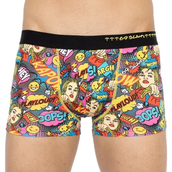Boxerky Pánské boxerky 69SLAM hip kapow (MSYPOW-PO) S MSYPOW-PO - komix vzory Možnost vrácení zboží ZDARMA do 120 dnů!