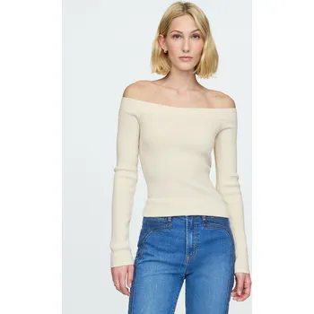 Dámské tričko GAP Dámské Svetrový top s příměsí vlny GAP Béžová XL (2669975)