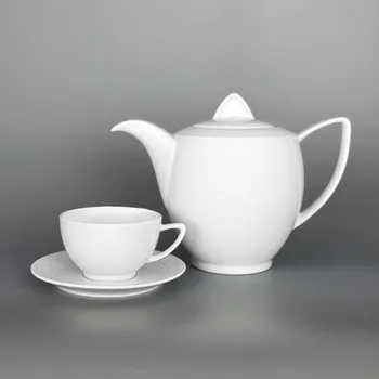Konvice na čaj Thun 1794 LEA 1350 ml bílá