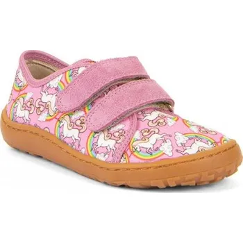 Dívčí tenisky Froddo Dětské barefoot tenisky G1700422-5 White/pink, 27
