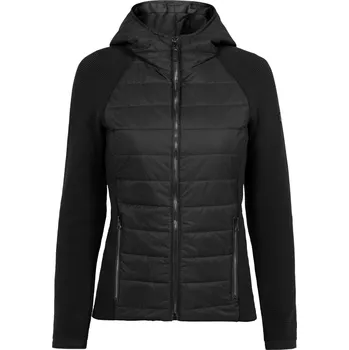 Dámský svetr NEWLAND N4 6200 AGHATE LADY HYBRID FULL ZIP BLACK Velikost: XL WOMEN’S HYBRID JACKET