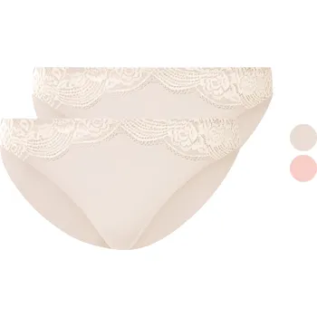 Kalhotky esmara® Dámské kalhotky s krajkou, 2 kusy