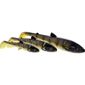 Rybářský háček Gumová nástraha Westin BullTeez Shadtail 18cm 53g Redlight