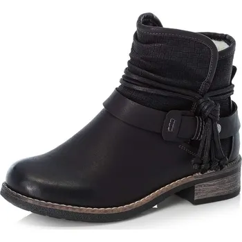 Dámské kozačky Dámská kotníková obuv RIEKER 94689-00 černá W5 38