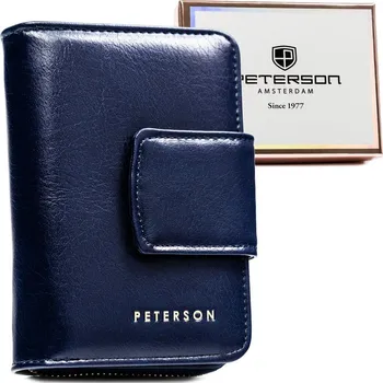 Peněženka Elegantní, malá dámská peněženka z ekokůže Barva: námořnictvo