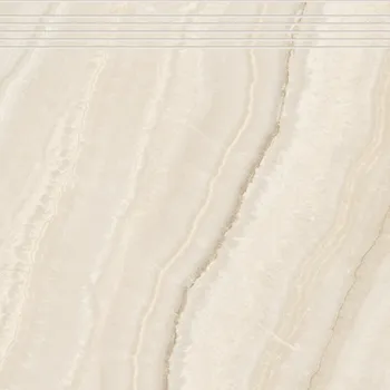 Obklad Onyx, DCL63835, schodovka, 60 x 60 cm, tmavě béžová