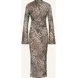 Hugo Dámské Šaty Ze Síťoviny Nardonnay, černá / hnědá /...