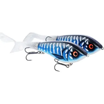 Rybářský háček Gumová nástraha Westin Swim Tail 12cm 62gr 3D Motor Oil Blood