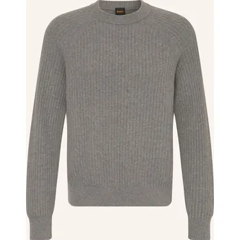 Pánské oblečení Boss Pánský Svetr Klacier, šedá, L