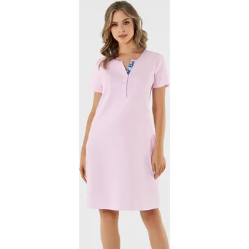 Dámská noční košile Kojicí bavlněná noční košile Lady krátká