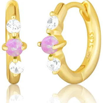 Náušnice Náušnice JVD SVLE3073XH2G400 stříbrné