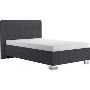 Postel BLANAŘ Čalouněná postel Grace 120x200 Aragon 93 s matrací