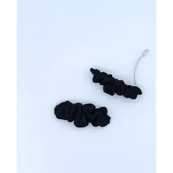 Spona do vlasů scrunchie černá