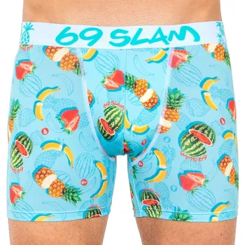 Boxerky Pánské boxerky 69SLAM fit tropical harvest XXL MBYHAR-PO - ovoce půlené Možnost vrácení zboží ZDARMA do 120 dnů!