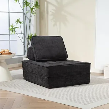 Pohovka Rozkládací multifunkční sofa CALMERO - černá