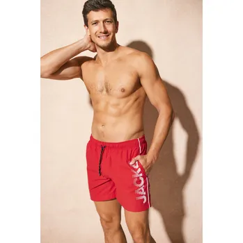 Pánské plavky Koupací šortky JACK AND JONES JPSTMaui Splice Logo