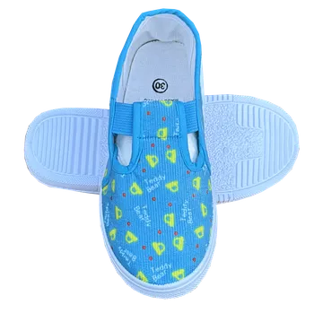 Dívčí bačkory Dětské papuče na gumičku - Teddy Bear Barva: Tyrkysová, Velikost: 33