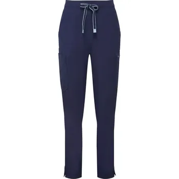 Dámské kalhoty Onna Premier Dámské strečové cargo kalhoty do pasu NN 600, barva tmavě modrá, vel. XXL