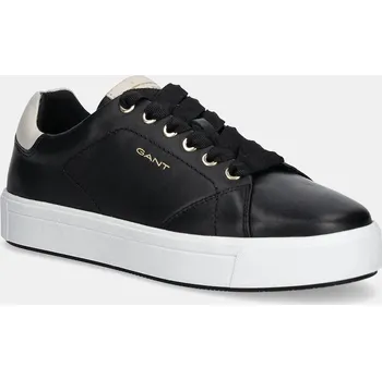 Dámské tenisky Kožené tenisky Gant Avino dámské, černá barva, 31531982 99X, EUR 42