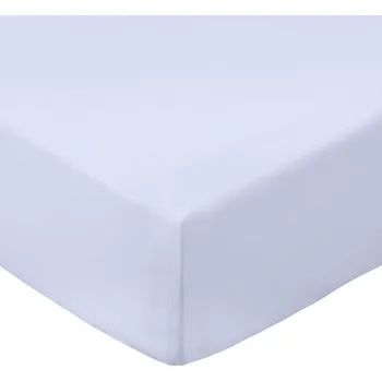Prostěradlo Napínací prostěradlo z bavlněného perkálu v levandulové barvě 135x190 cm Cotton Percale – Bianca ID_1798090