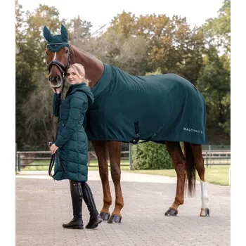 Deka pro koně Odpocovací deka Waldhausen Nepal Petrol 155 cm