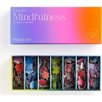 Puzzle GALISON Puzzle Jessica Poundstone: 7 dní rozjímání 7v1 (7x70 dílků)