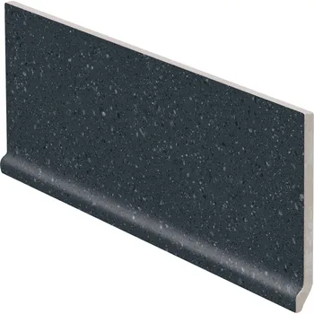 Dlažba Compila, DSPJT870, sokl s požlábkem, 30x11cm, černomodrá