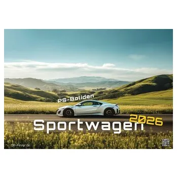 Sportwagen - PS-Boliden - 2026 - Kalender DIN A3 - Ella Fever