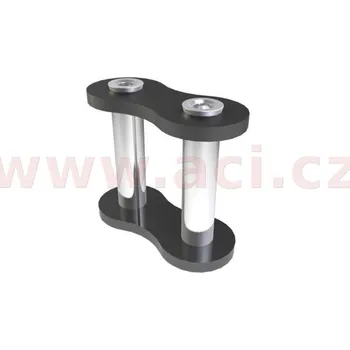 Motodíl spojka řetězu 525DZO, ČZ - ČR (barva černá, nýtovací, typ RIVET)