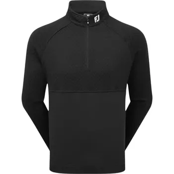 FootJoy Jacquard Thermal Chill-Out pánská mikina, černá pánské, XXL