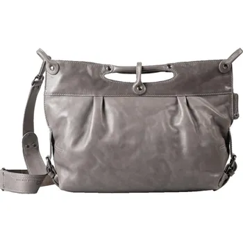 aunts & uncles Dámská kožená kabelka přes rameno / crossbody 2v1 Grandma´s Luxury Club Mrs. Muffin 40301-116 šedá