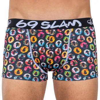 Boxerky Pánské boxerky 69SLAM hip spring pogs XL MSYSRP-PO - placky se zmrzlinou Možnost vrácení zboží ZDARMA do 120 dnů!