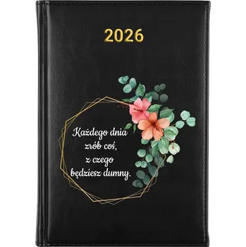 Diář Knižkový kalendář 2026 A5 černý