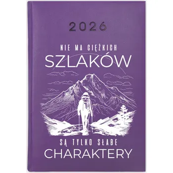 Kalendář Knihový kalendář 2026 A5 fialový