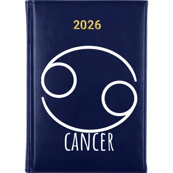 Kalendář Knižní kalendář 2026 A5 modrý