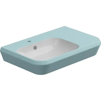 Umyvadlo Umyvadlo Cruise, keramické, dvoubarevné, 80x48 cm, CRLAVBW80BI000037