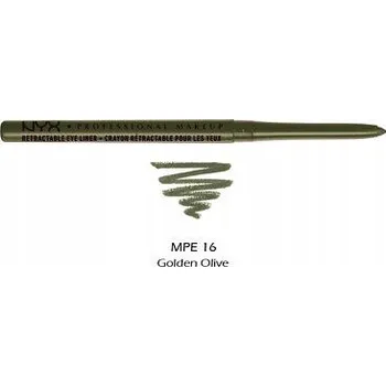 Oční linky NYX Vysouvací oční linka v tužce - 16 GOLDEN OLIVE (Zlatá olivová)