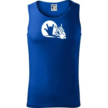 Zajíc stín rock - Tílko pánské Core - XL ( Královská modrá )