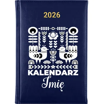 Kalendář Knižní kalendář 2026 A5 modrý