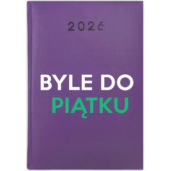 Kalendář Knižní kalendář 2026 A5 FunnyCase fialový