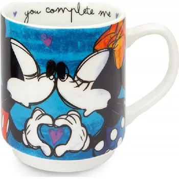 EGAN, porcelánový hrnek 340 ml - DISNEY - Minnie & Mickey, myšky