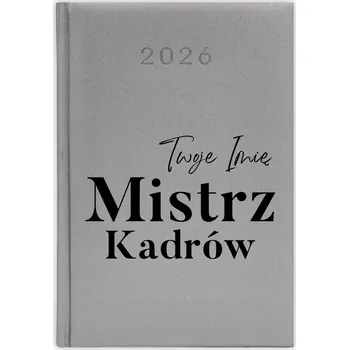 Kalendář Knižní kalendář 2026 A5 FunnyCase stříbrný