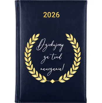 Kalendář Knižkový kalendář 2026 A5 FunnyCase modrý