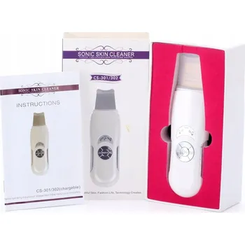 Ultrazvuková špachtle PureLift Bezdrátová Ultrazvuková Špachtle 2v1 Masáž, Čištění Pokožky Obličeje