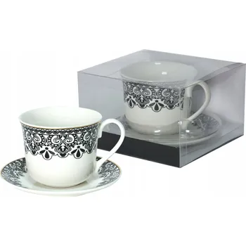 LIVELLO ŠÁLEK JUMBO ŠÁLEK NA KÁVU ČAJ S PODŠÁLKEM, 400 ML / 15,5 CM