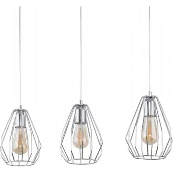 Závěsná lampa TK-Lighting Brilant Silver 3 - světelné body E27