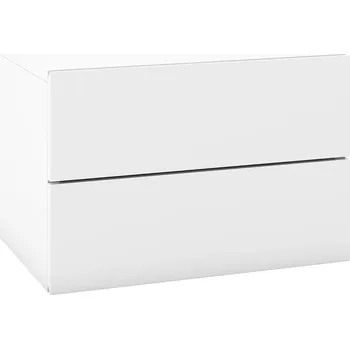 Noční stolek Nástěnný Noční stolek, odkládací stolek se 2 zásuvkami